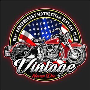 Motorcycle LED Vintage Harley Neon Sign 3D Light Man Cave Bar Garage Shop Party